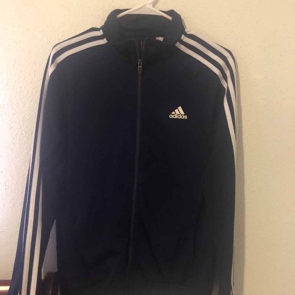 Adidas Sport Tricot Track Jacket Small